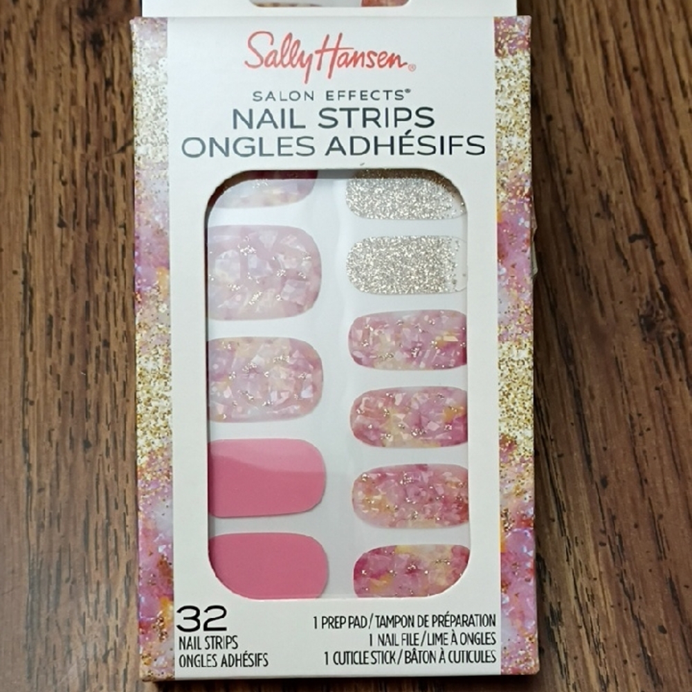 Sally Hansen Nail Strips - Pink and Glitter